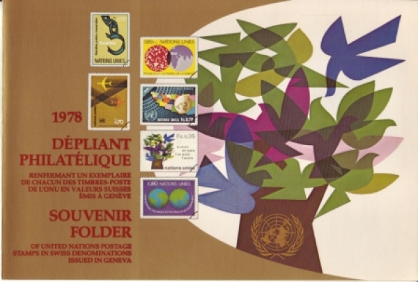 UNO Genf 0072 / 0080 ** - Jahreszusammenstellung 1978